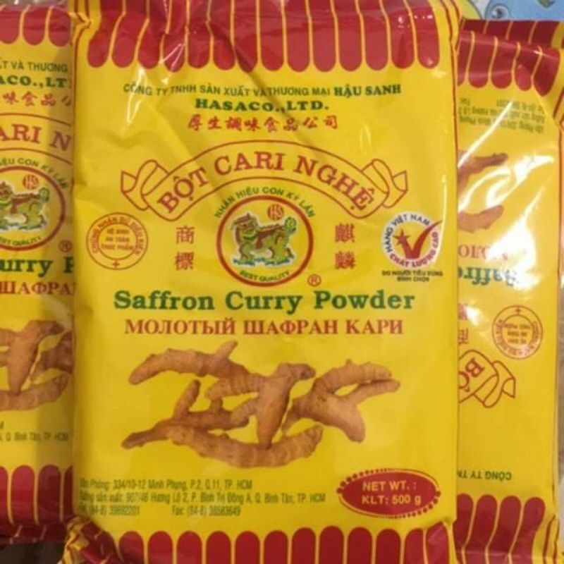 Bột Nghệ ( Bột Cari Nghệ ) Gói 500g