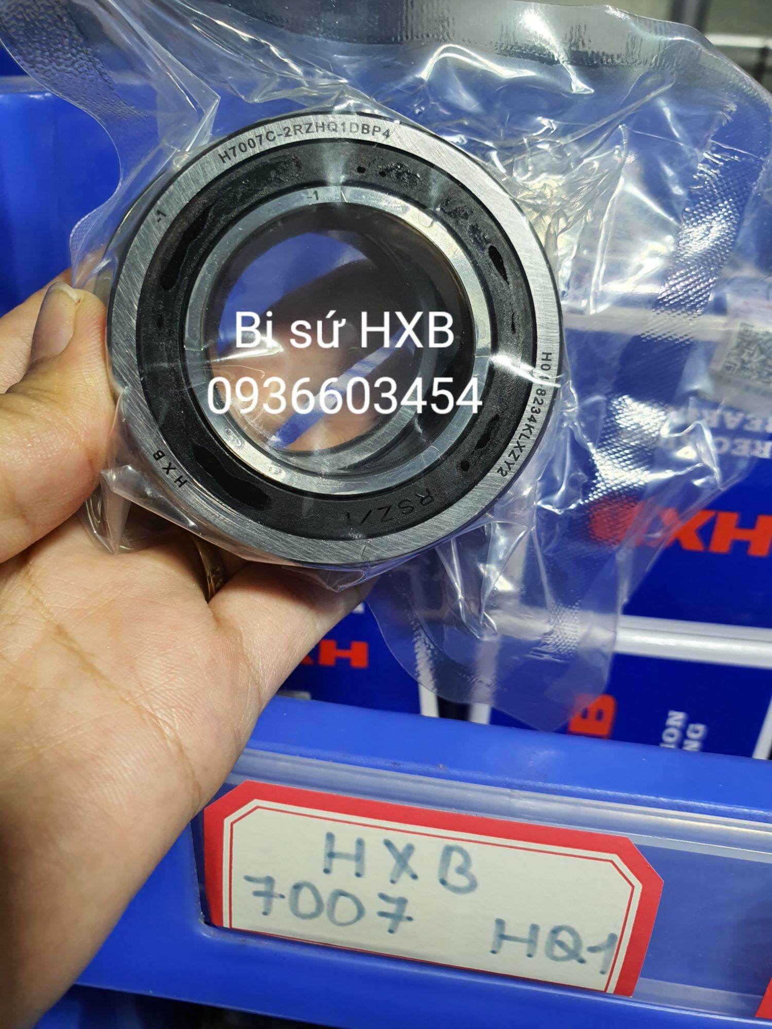 Bạc đạn gốm cao cấp, vòng bi sứ hxb 7007, 7008 hq1