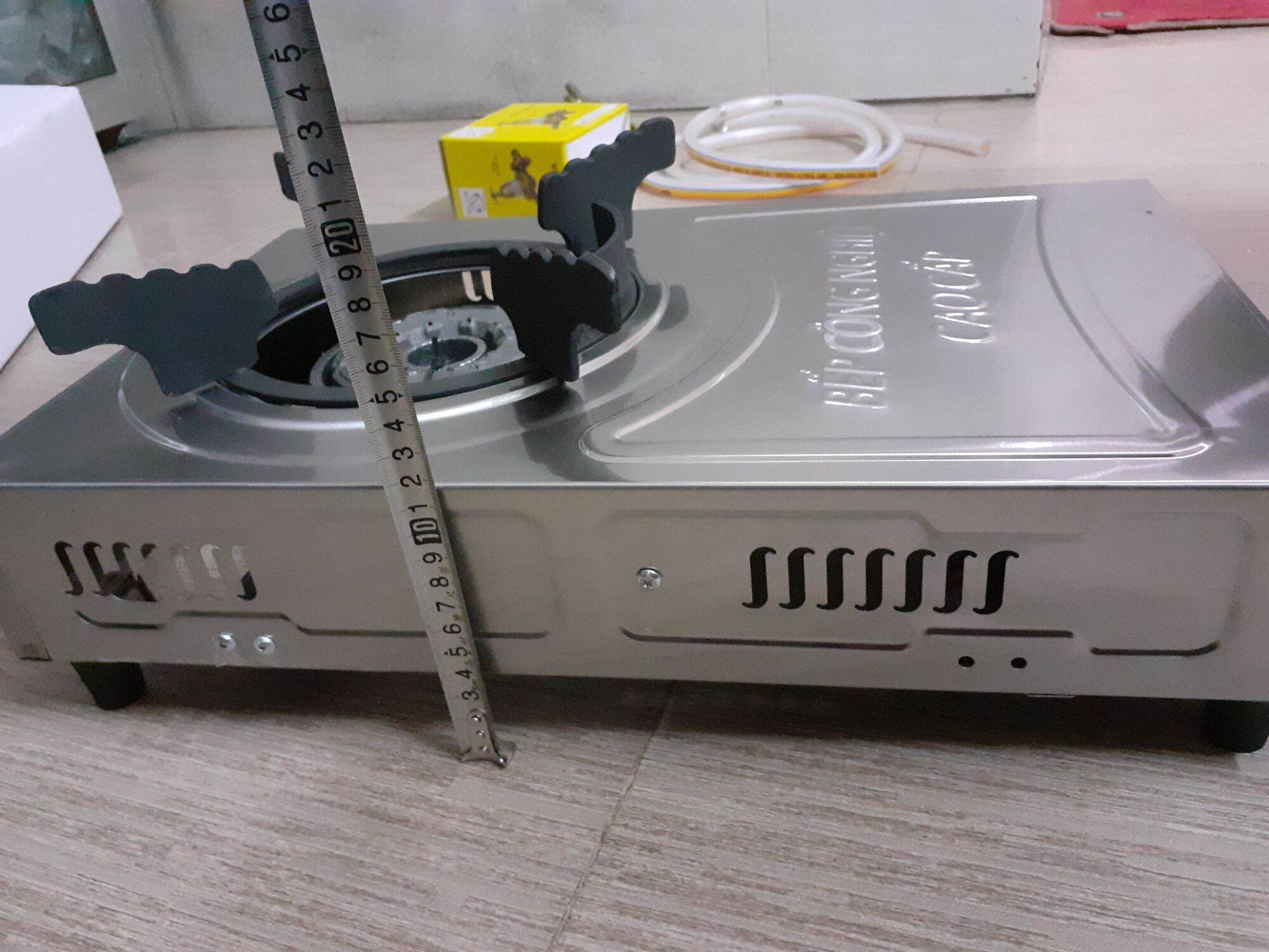BẾP GA CÔNG NGHIỆP ĐỂ BÀN + VAN DÂU