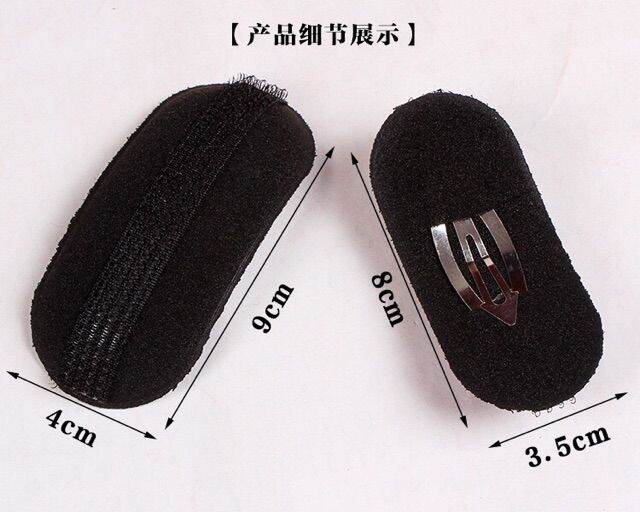 Kẹp tóc làm phồng mái tóc nữ tiện lợi set 2 cái