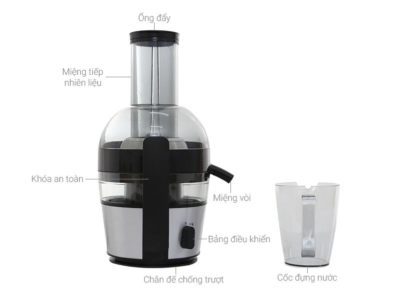 [Mới 100%] Máy ép trái cây Philips HR1863 - Hàng Chính Hãng