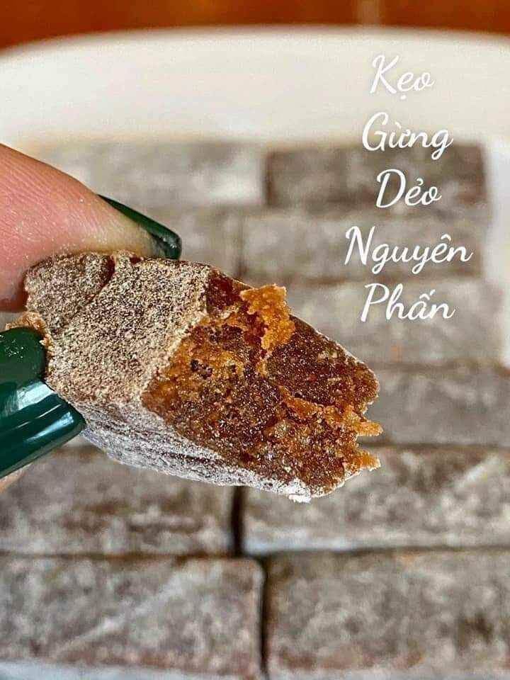 Kẹo gừng dẻo phấn 1kg