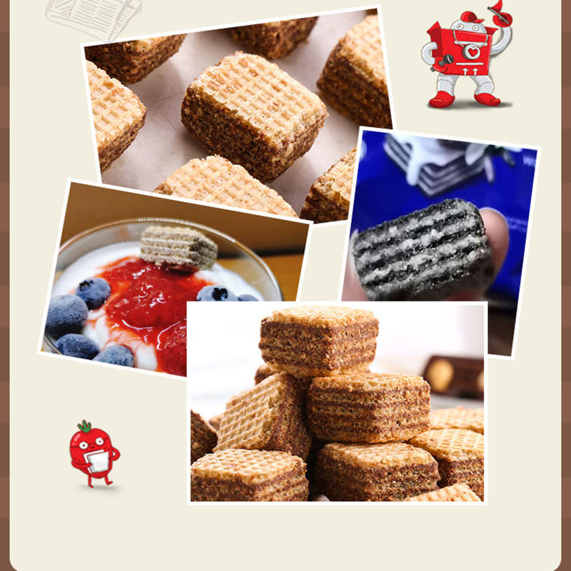 Munchy's Hazelnut Wafer Biscuits 90g Snacks Giải Trí Hương Vị Hạt Dẻ Phô Mai Thơm Lừng Munchy's Mới