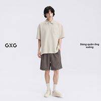 GXG | Quần Short Nam Dáng Thẳng Nhẹ