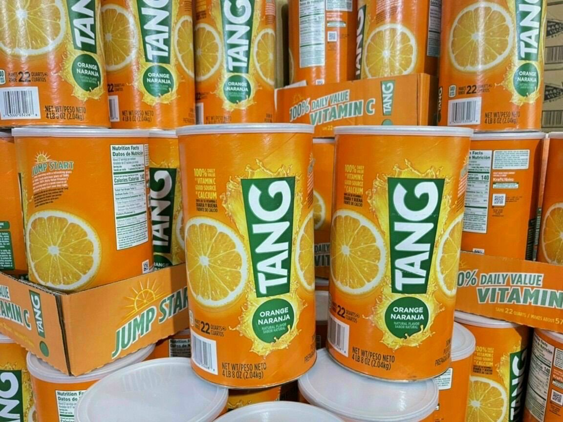 [Hộp 2.04kg] Bột Pha Nước Cam Tang của Mỹ