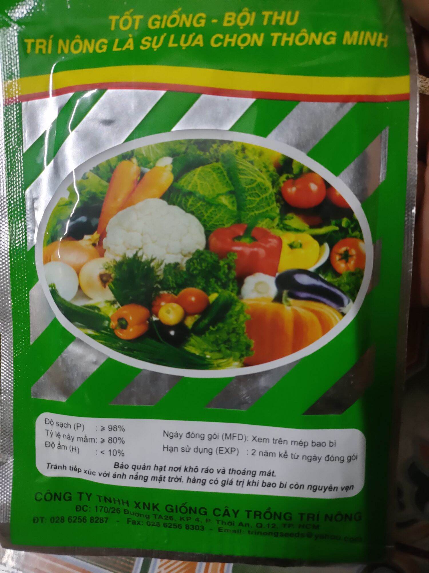 hạt giống đậu đũa [50g]