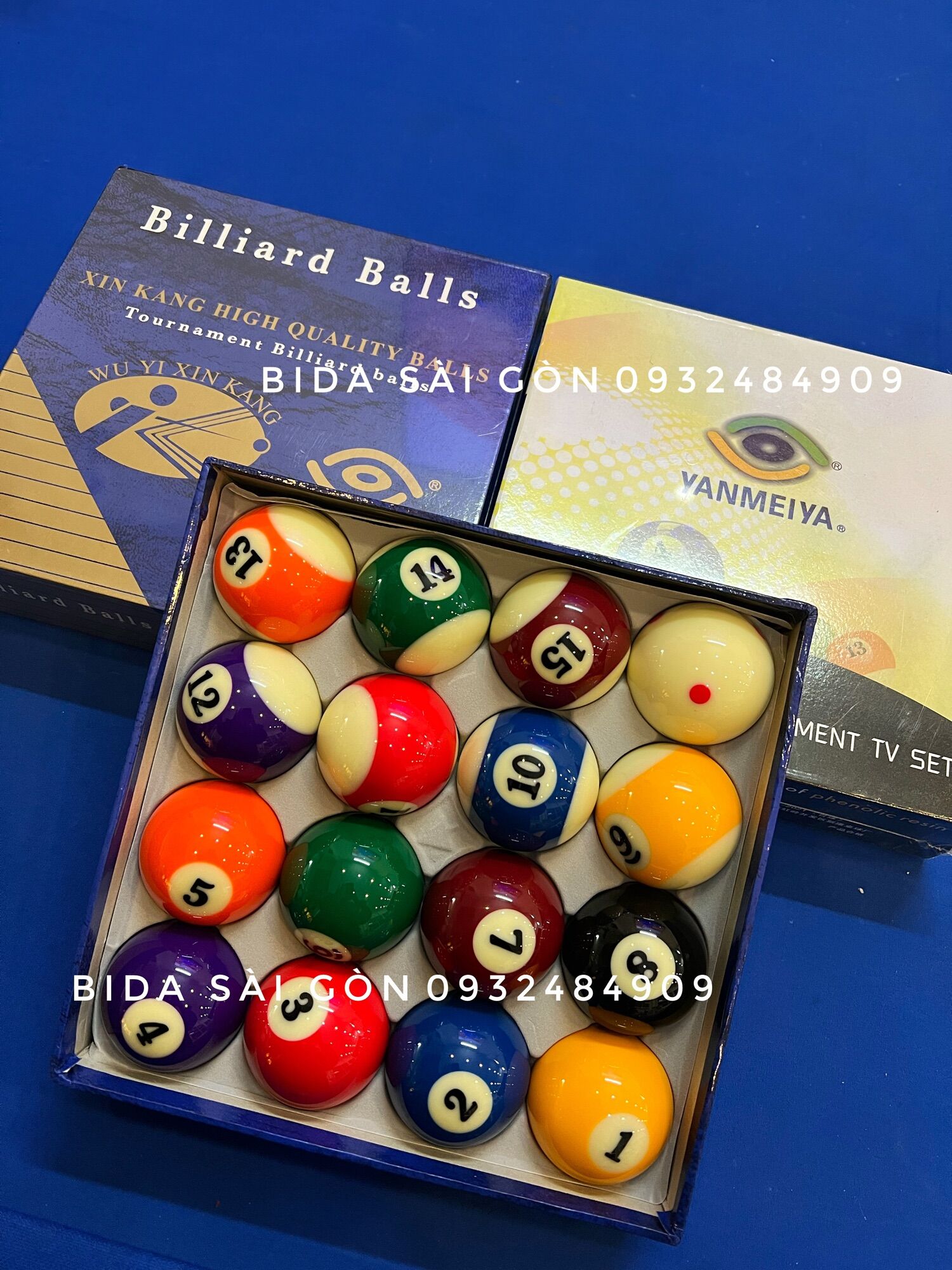 [Ảnh Thật] Bộ bóng bida lỗ Đài loan