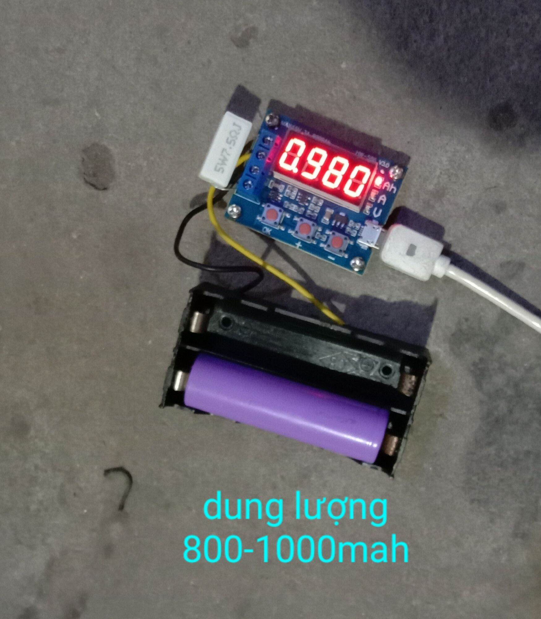 PIN 18650 hàng tháo đã test đủ dung lượng