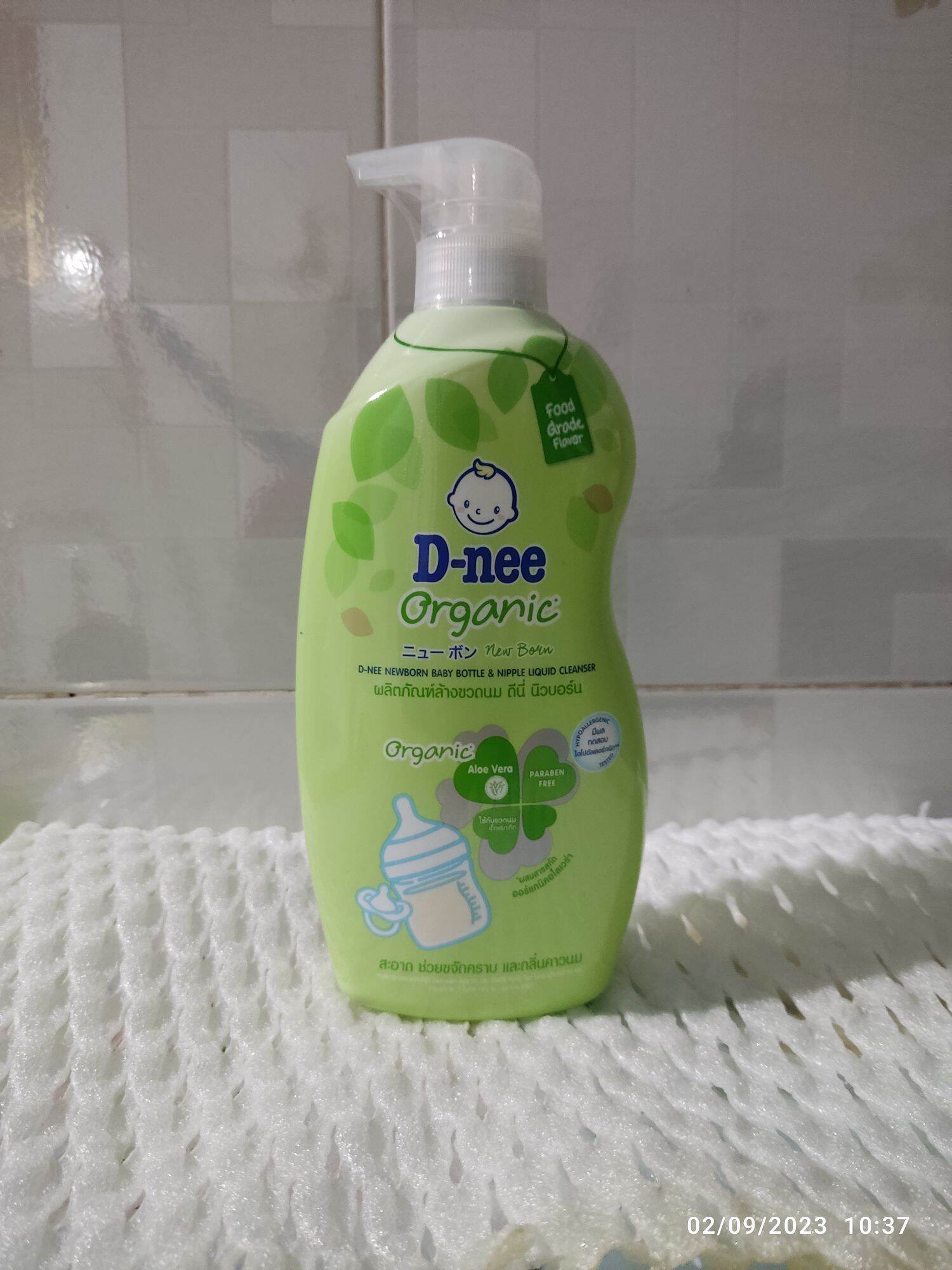 Nước rửa bình sữa Dnee chai 620ml Thái Lan