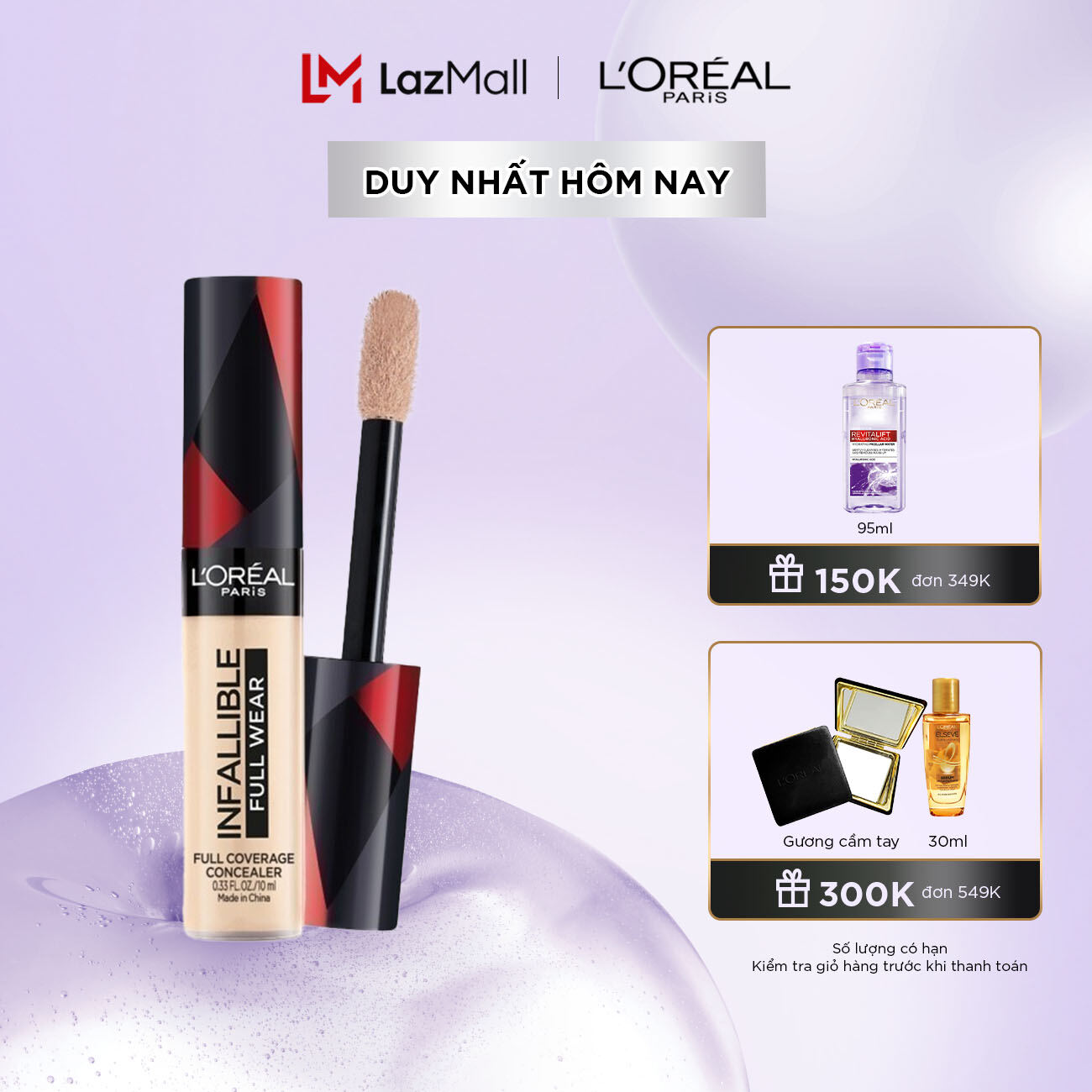 Kem Che Khuyết Điểm L'Oreal Paris Infallible More Than Concealer