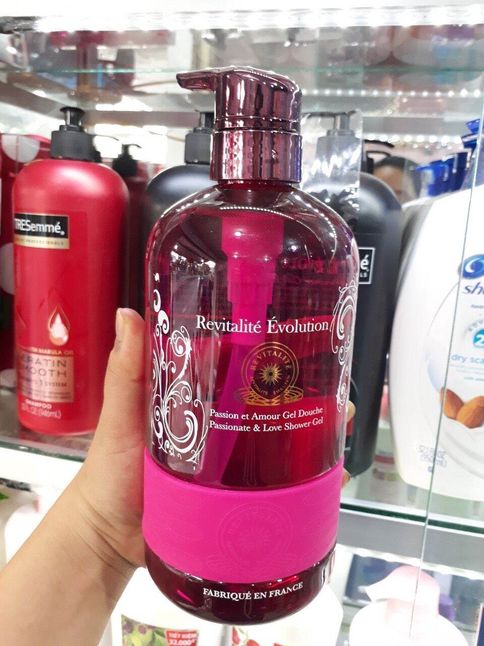 Sữa tắm hương nước hoa Pháp Revitalite Evolution 800ML