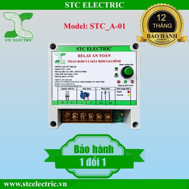 Rơ le an toàn phao điện thế hệ mới