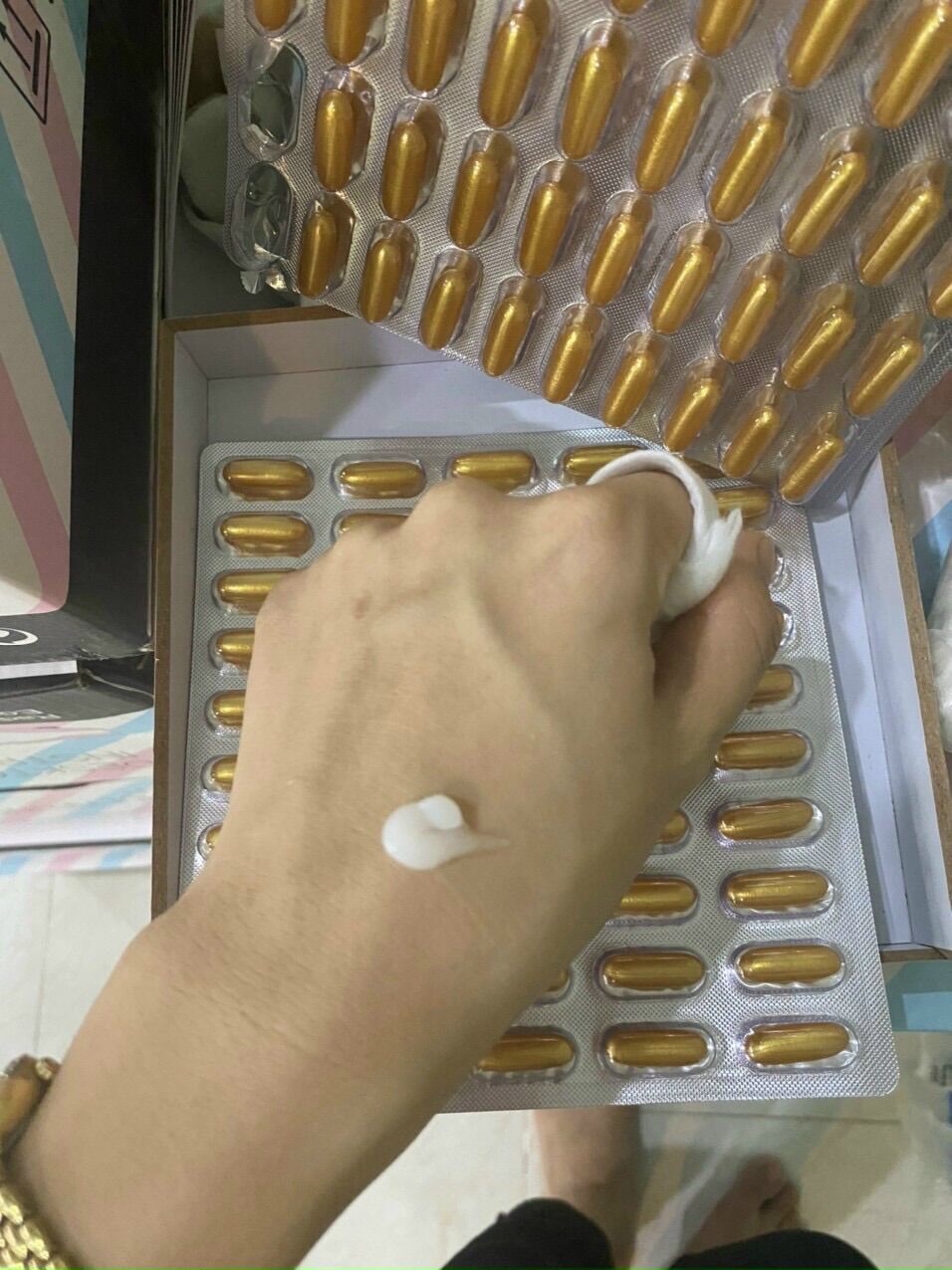 Viên chì , thải độc tố Haosani