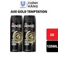 Combo 2 Xịt khử mùi Axe hương nước hoa dành cho nam 135ml body mist toàn thân