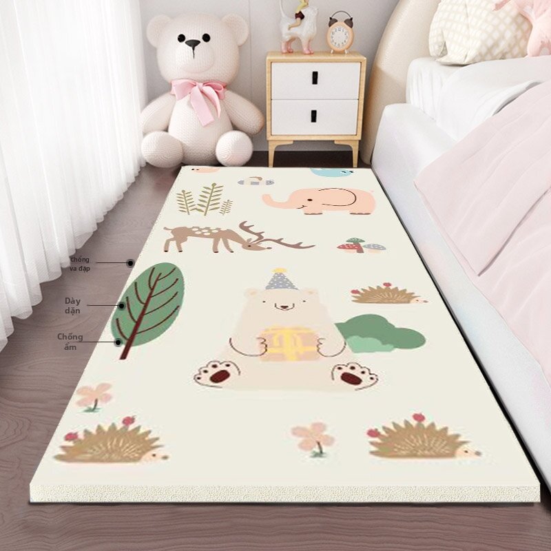 Thảm Dặm Bé Gần Giường XPE Không Viền 2cm