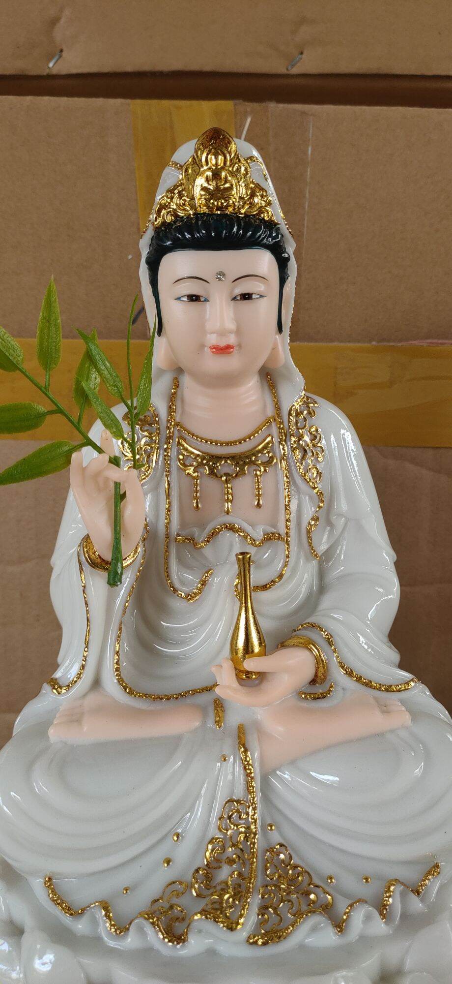 Tượng Quan Âm Bồ Tát cao 30cm