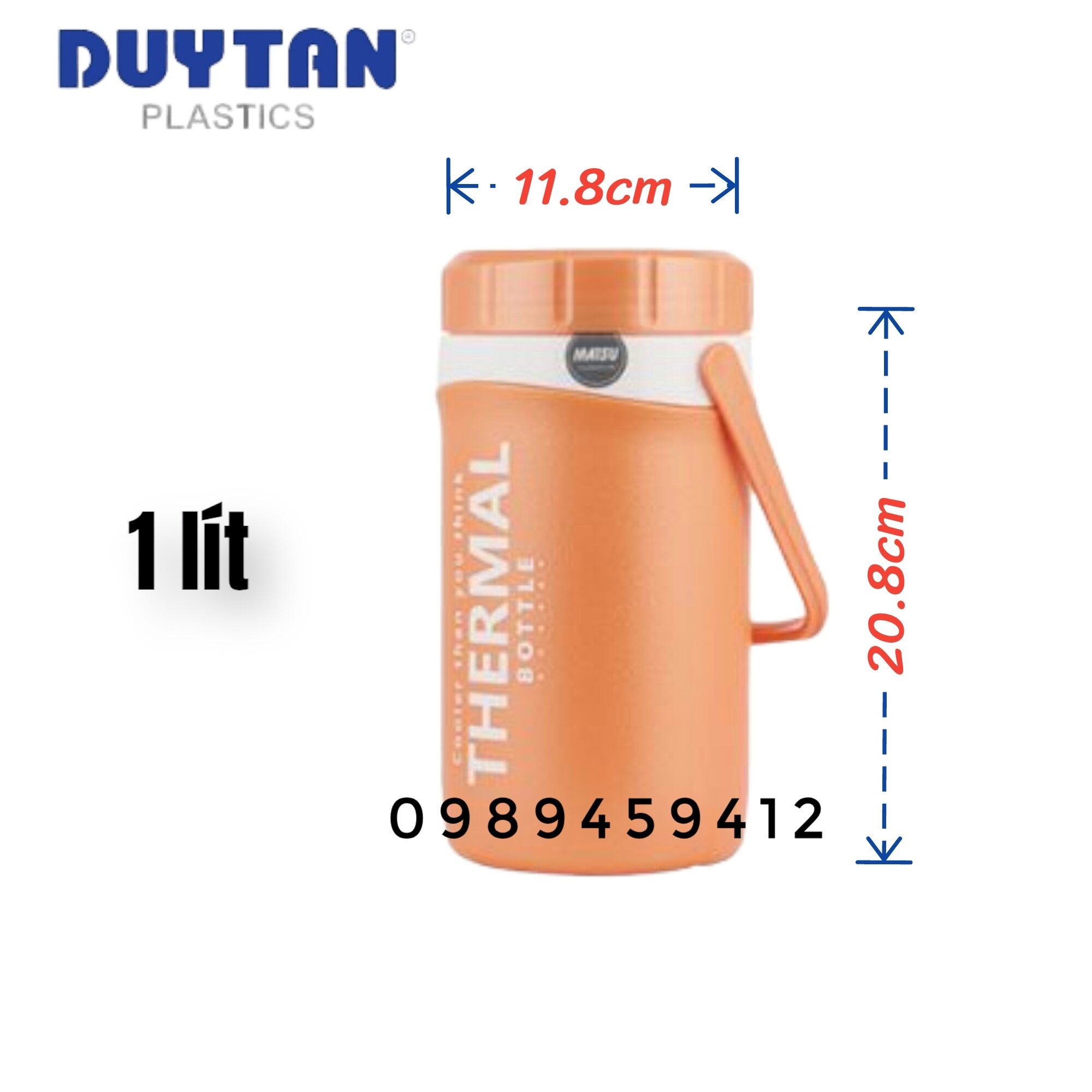 Bình giữ nhiệt Duy Tân 350ml, 1000ml, 1500ml