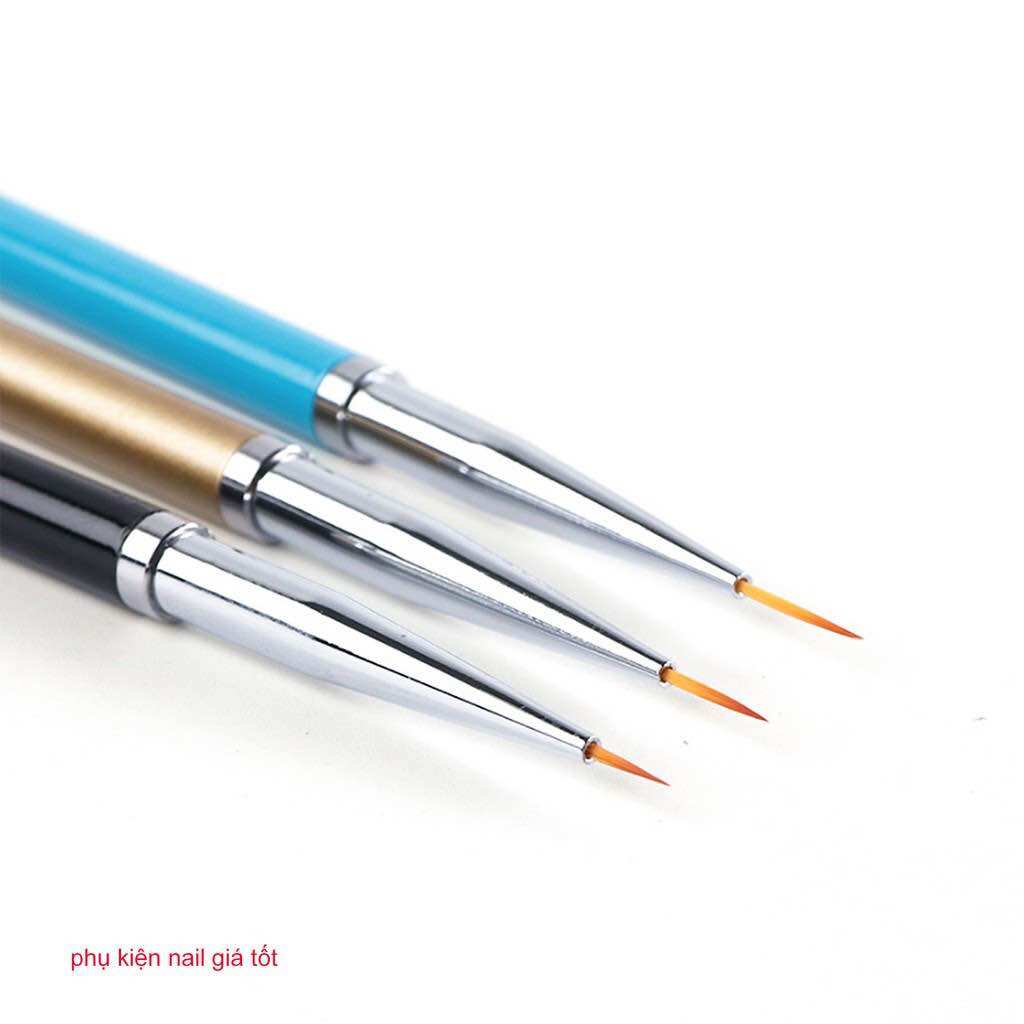 Cọ 3 Cây Bộ Cọ Vẽ Nét Nail