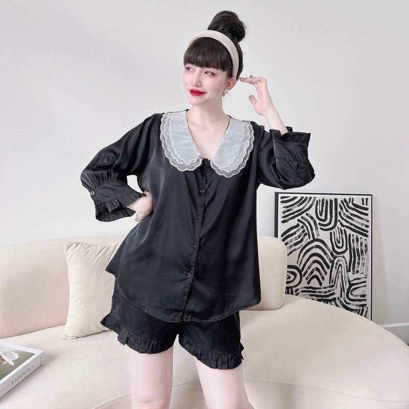 Đồ Bộ Bigsize Lụa Latin Cao Cấp - Đồ bộ mặc nhà xinh