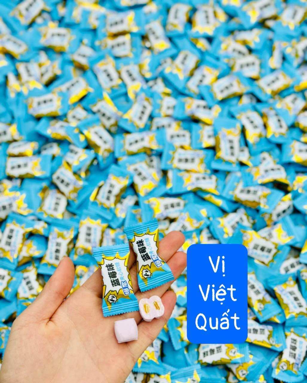 Kẹo sữa dẻo mềm trái cây nhân siro chảy ít đường siêu ngon,siêu cuốn