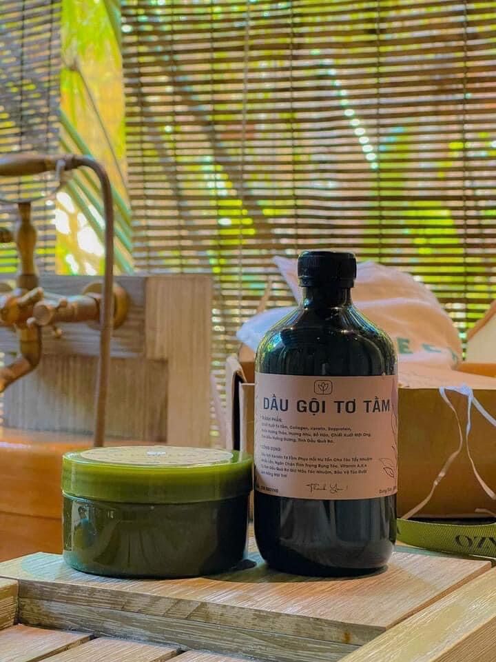 Dầu xả - Ủ dưỡng tóc phủ lụa tơ tằm collagen