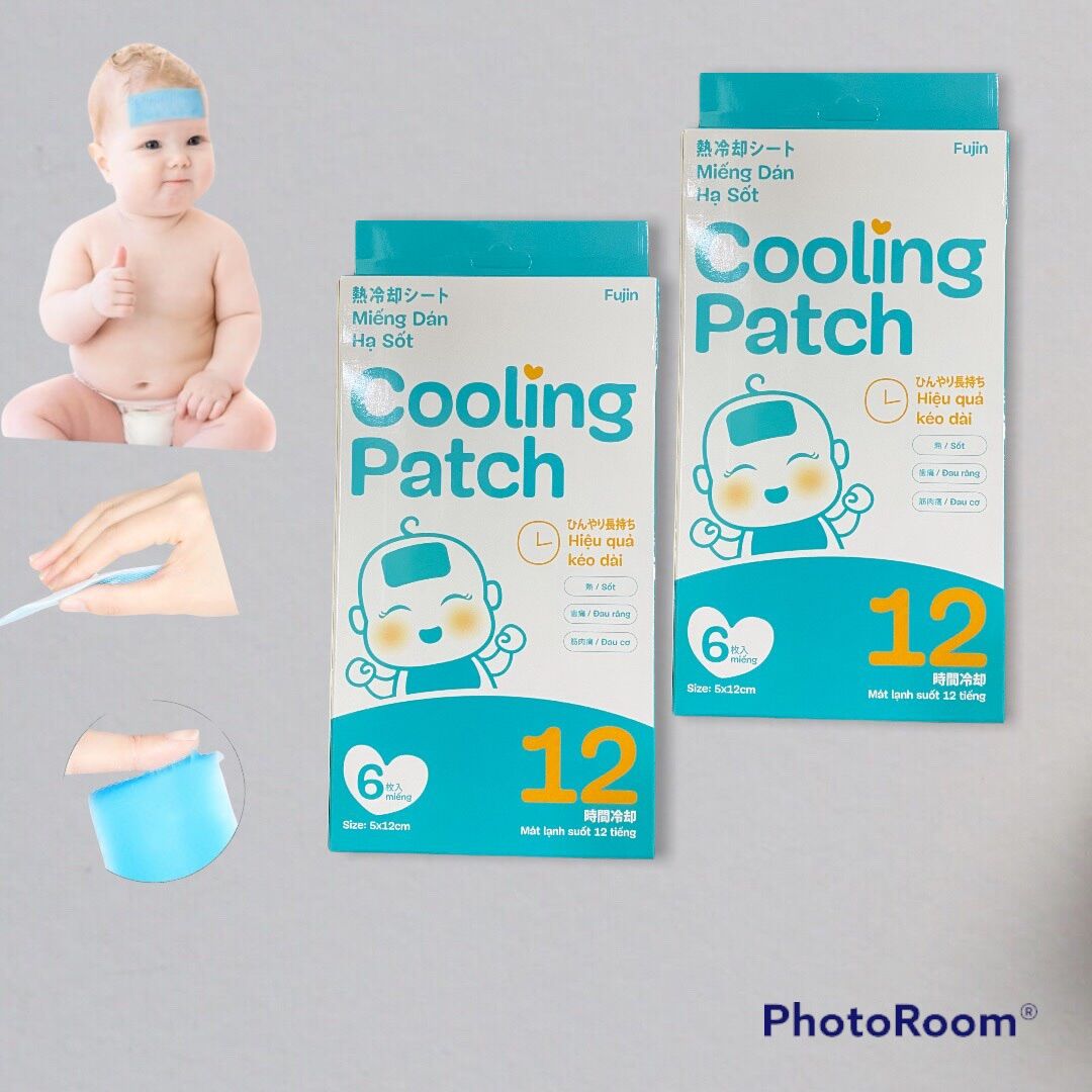 Dán hạ sốt Cooling patch hàng Việt nam chất lượng cao công ty FUJIN