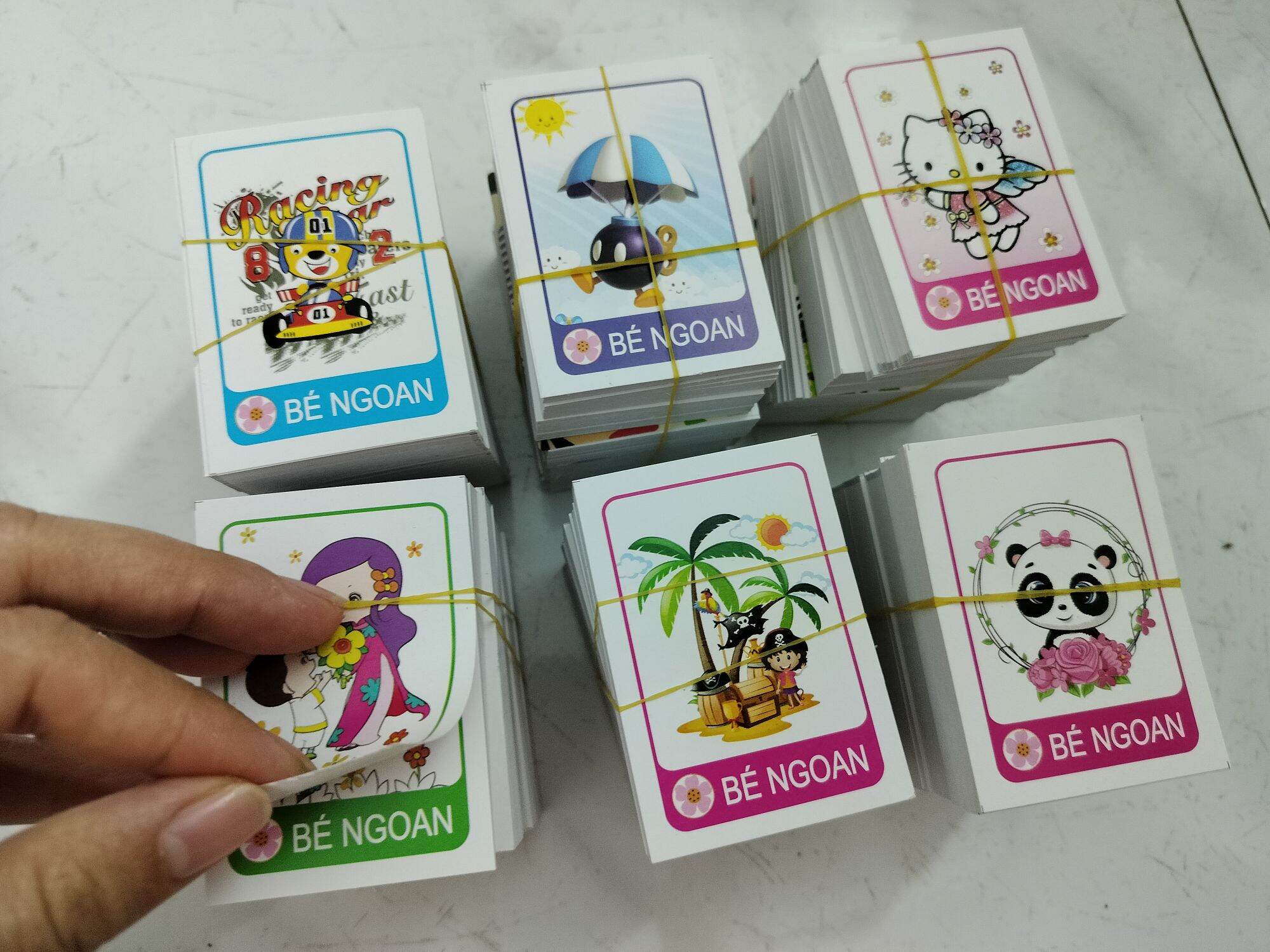 1000 phiếu bé ngoan cắt sẵn dày dặn