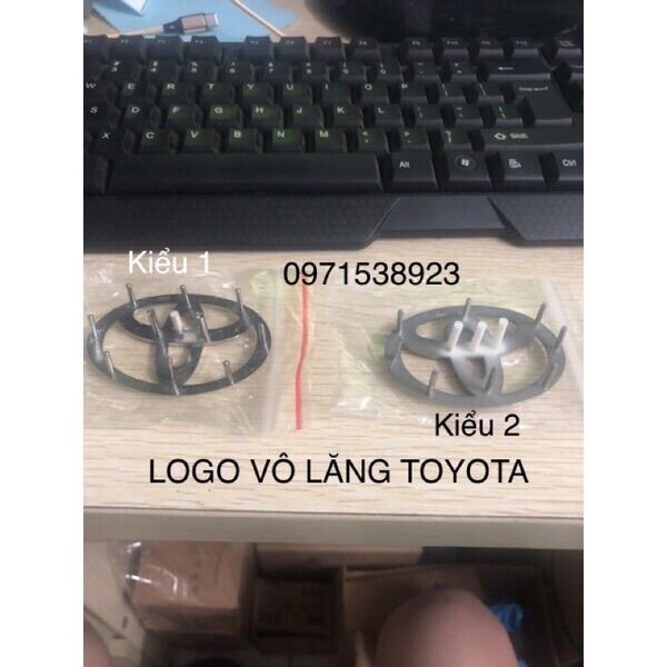 LOGO VÔ LĂNG TOYOTA XỊN THEO XE