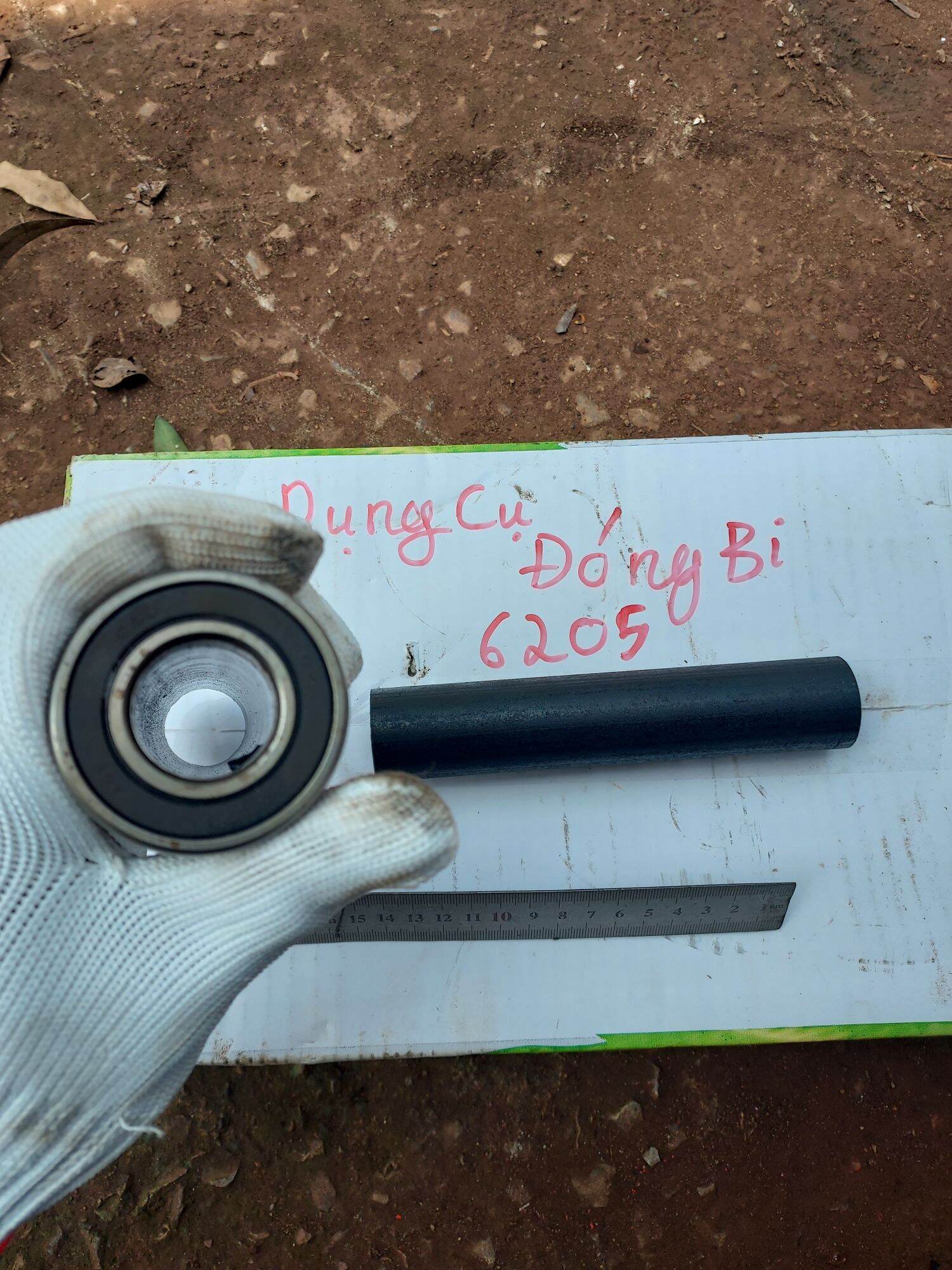 Đóng Bi bạc đạn 6205 dùng cho xe máy và máy giặt