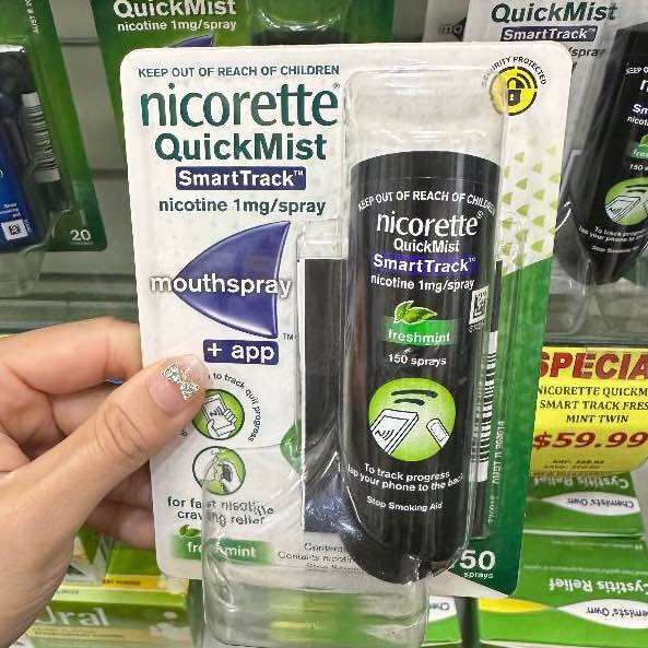 Nicorette Quickmist Spray Mouth Spray 2 Pack