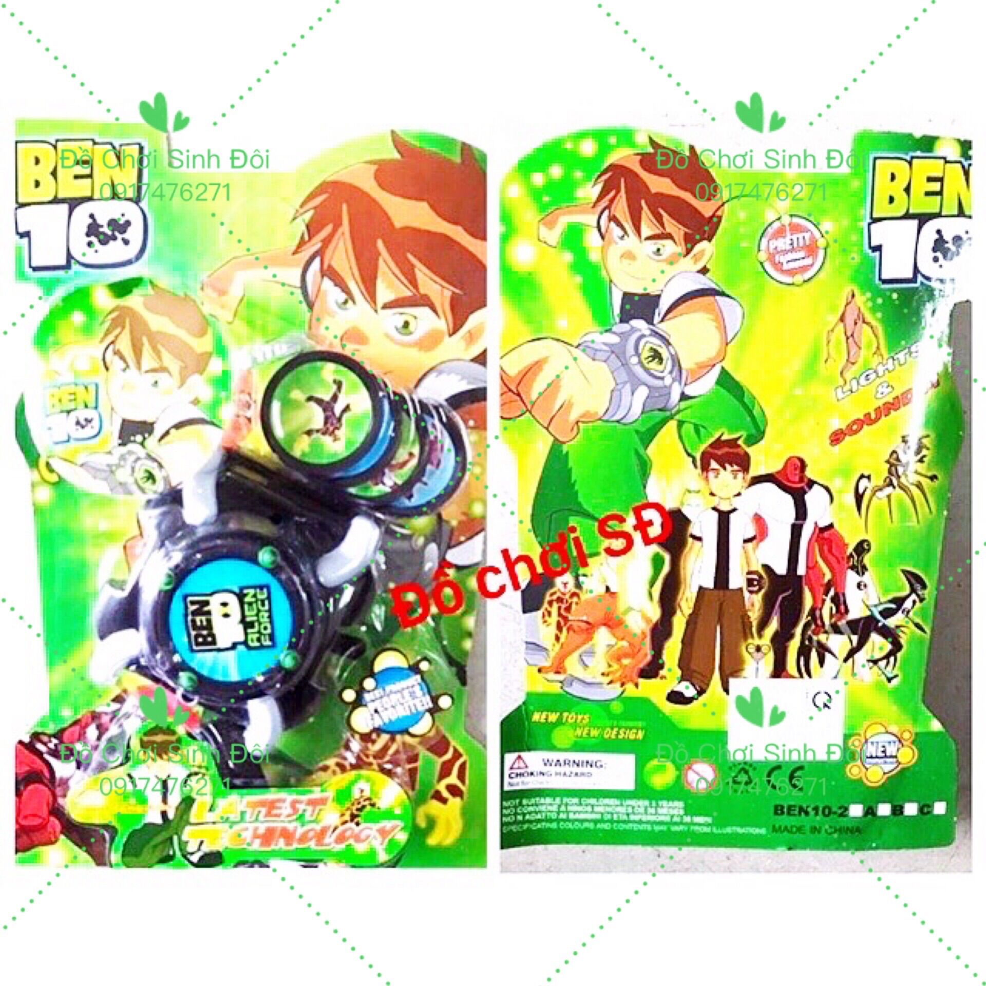 Đồng hồ ben10 - bắn đĩa