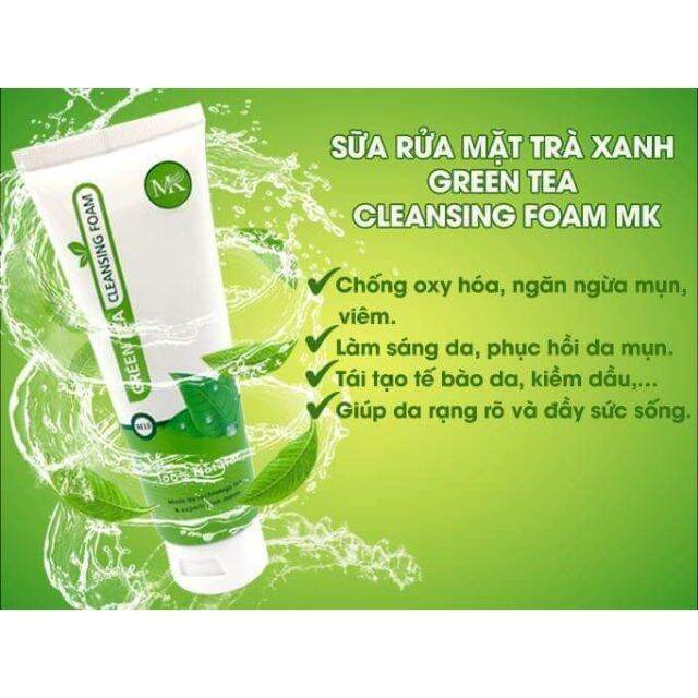 SỮA RỬA MẶT TRÀ XANH MK