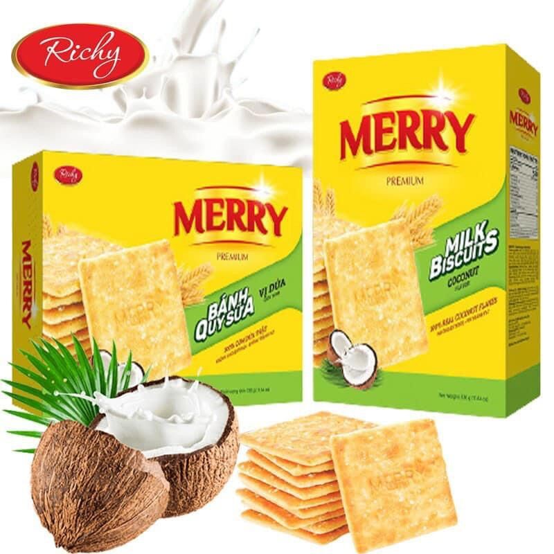 Bánh Qui Dừa Merry Richy Giòn Tan