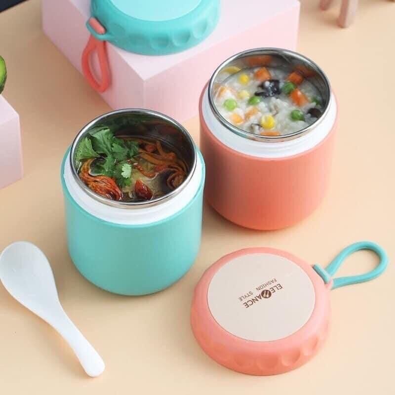 BÌNH Ủ CHÁO INOX XỊN 500ml