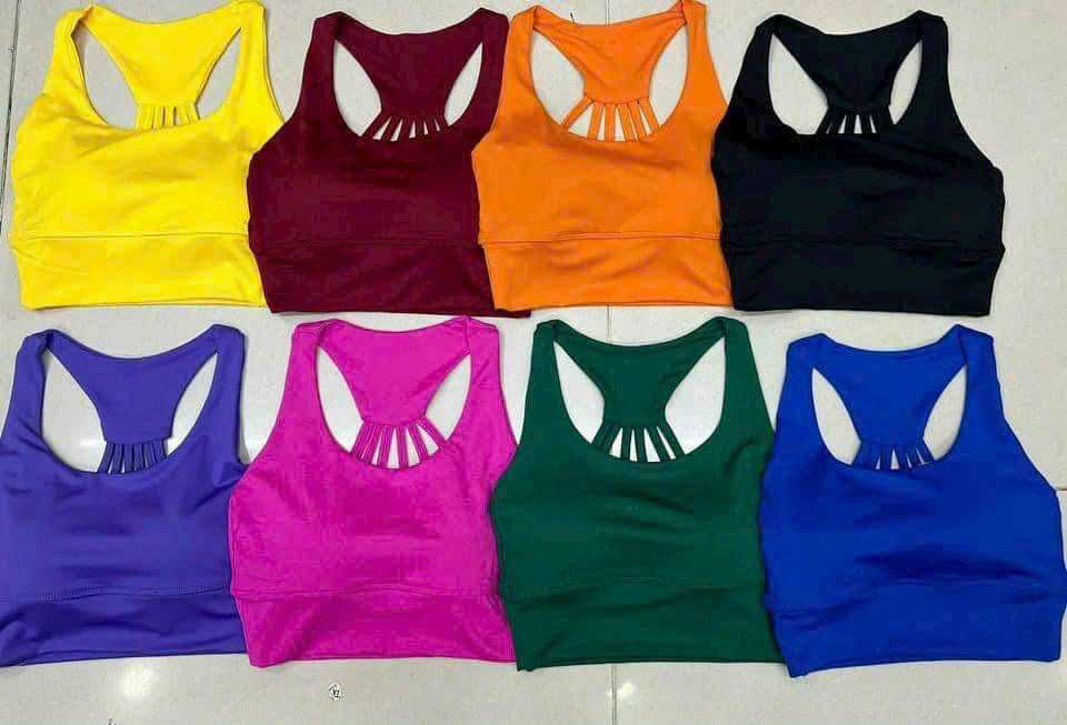 Ao bra thể thao đơn giãn dễ mặc phù hợp tập gym, yoga, aerobic