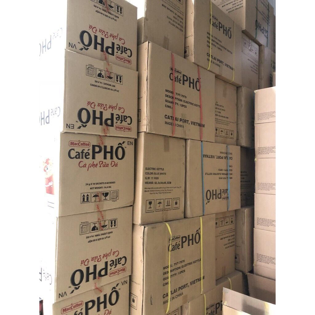 Cà phê Phố sữa đá bịch ( 30 gói x 24g)