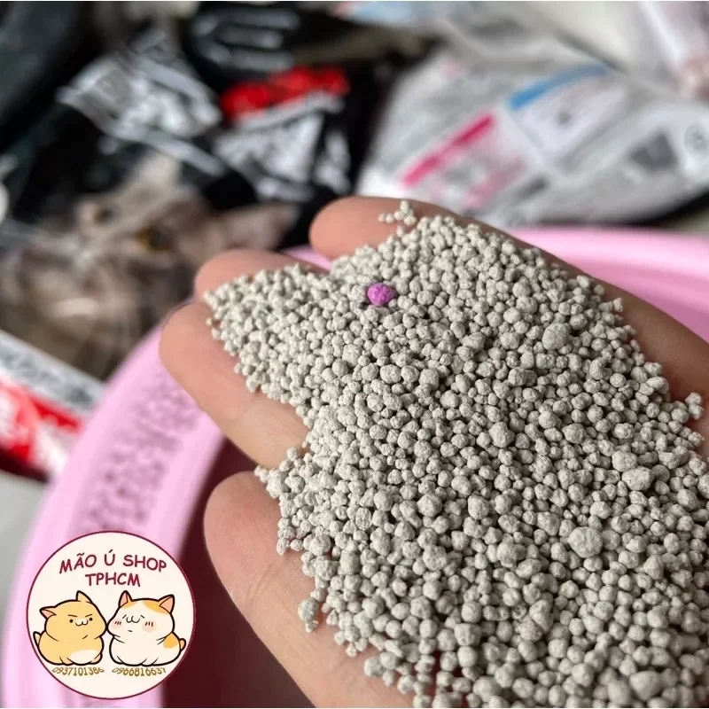 CÁT NHẬT ĐEN NEWCAT BAO 8L - CÁT VỆ SINH CHO MÈO