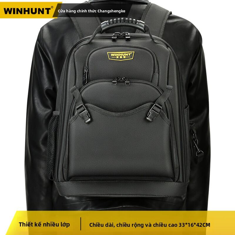 WINHUNT | Balo Đựng Dụng Cụ Chống Nước Bền Cho Nam Điện Công