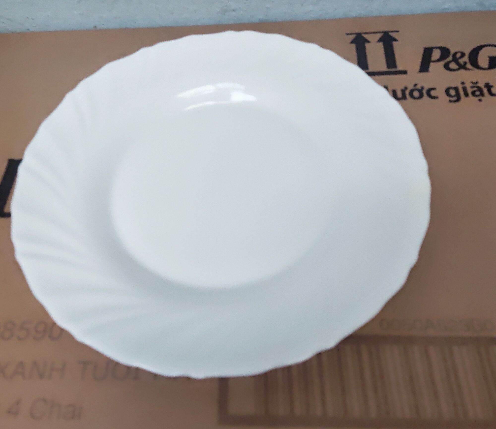 Combo 2 dĩa sứ tròn ảo 20cm