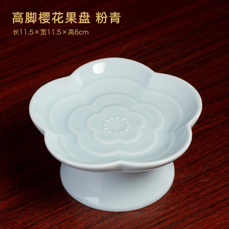 Gốm Sứ Mini Khay Đựng Trái Cây Thái Tân Cung Cấp Khay Cho Phật Trang Trí Nhà Quan Âm Bồ Tát Tượng Phật Khay Đựng Trái Cây Cung Cấp Khay