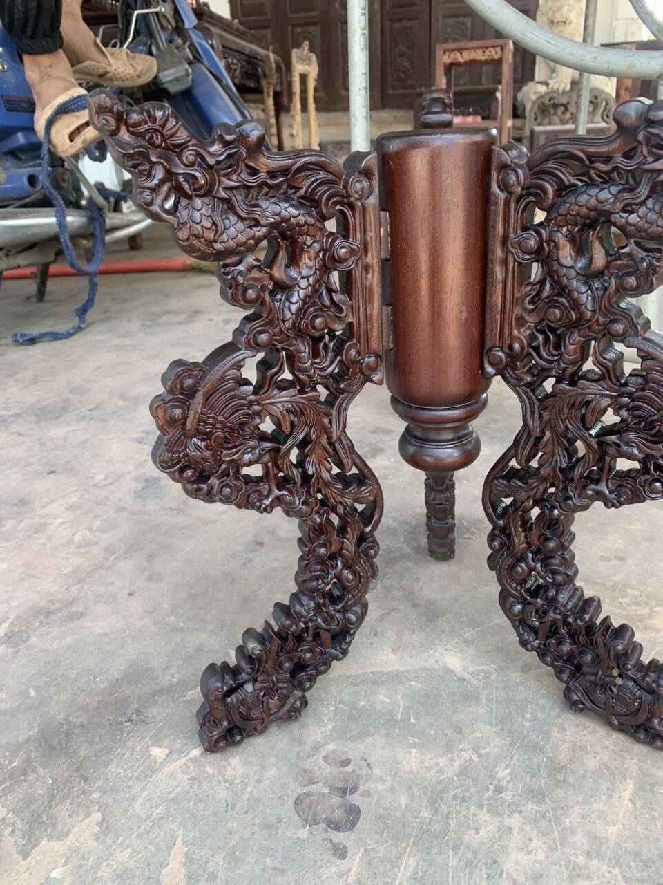 Trò kê đồ sứ,mâm ngũ quả