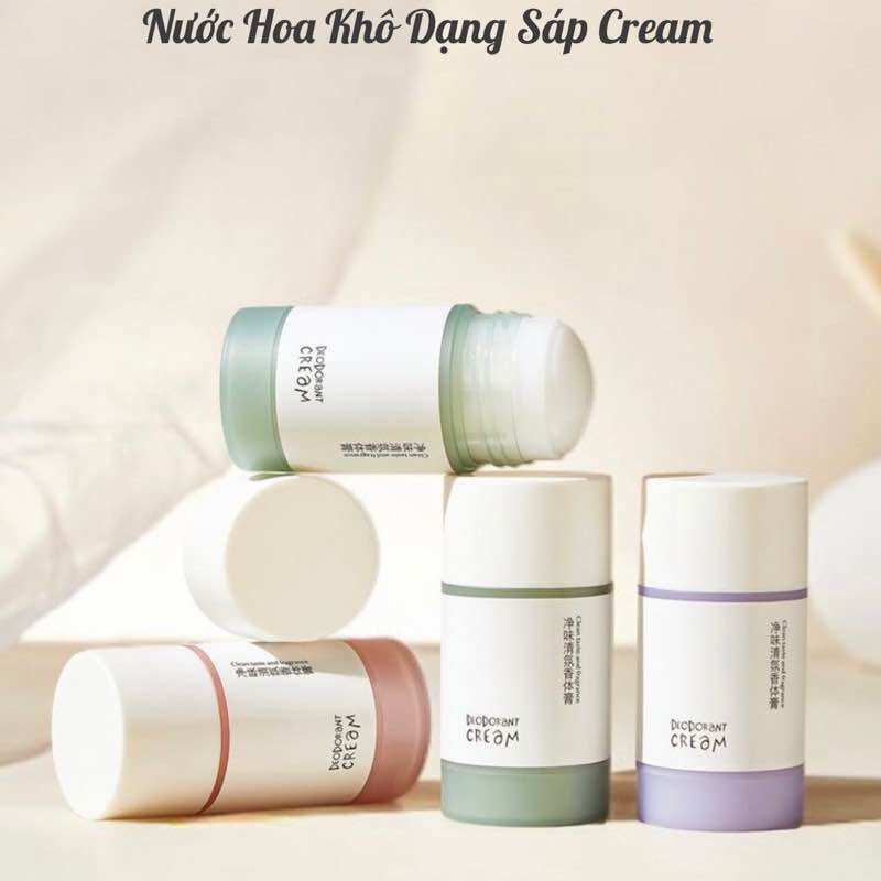 Nước hoa khô cream dạng sáp hương thơm quyến rũ gợi cảm lưu hương thơm
