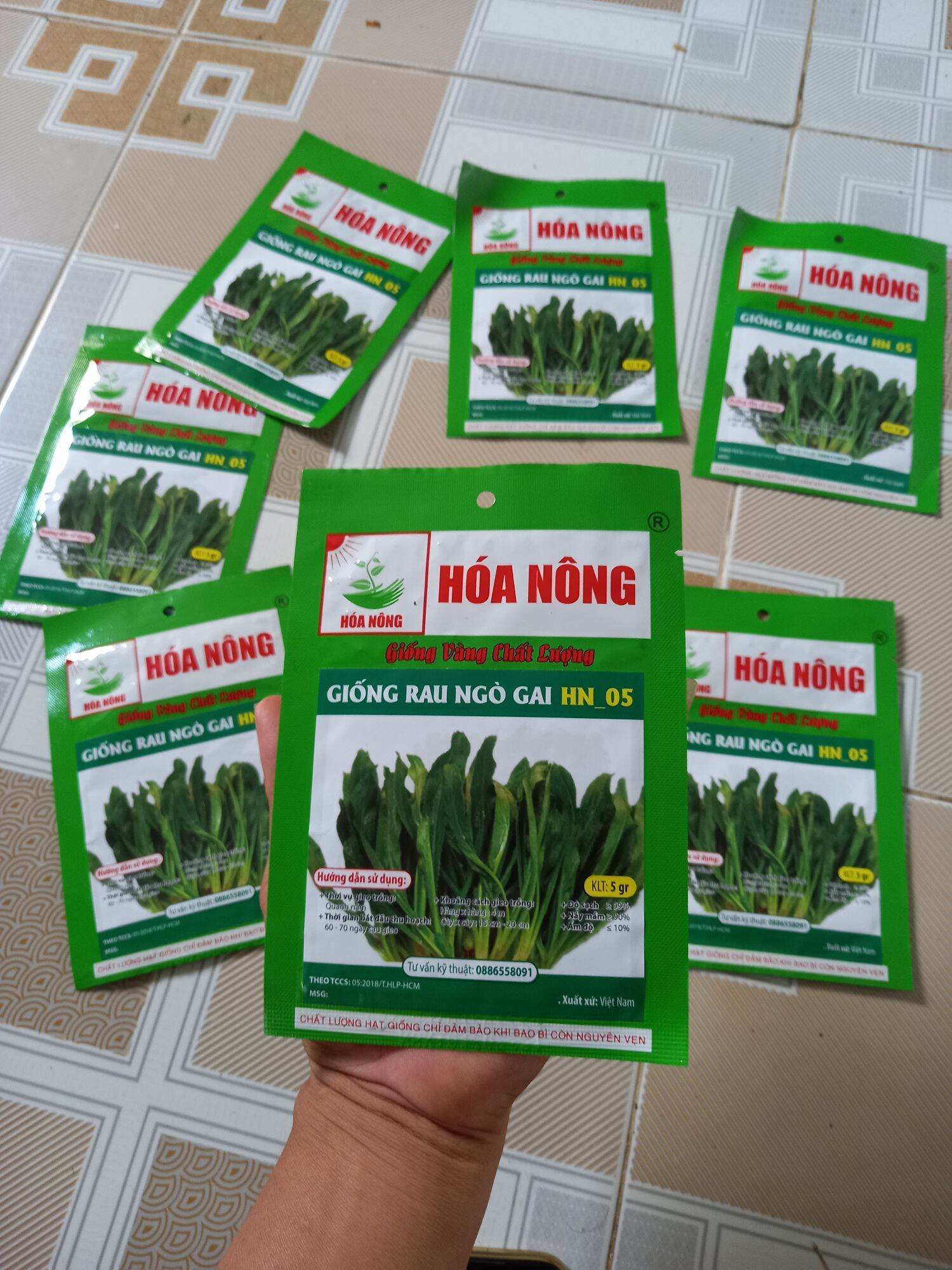 Hạt  RAU NGÒ GAI 5gr