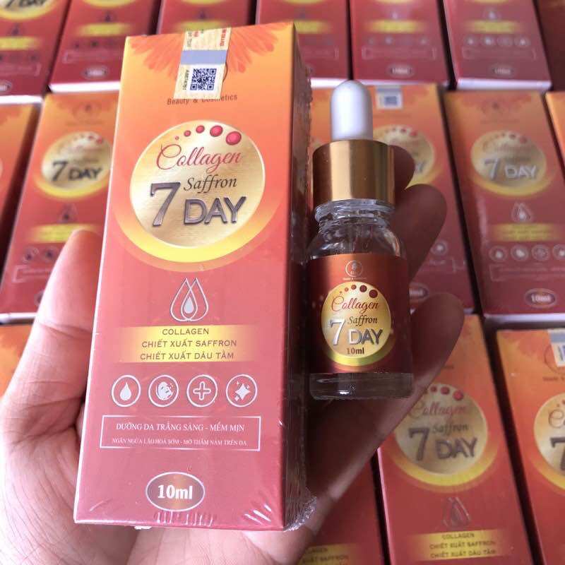Combo 5 Chai Huyết Thanh Truyền Trắng Olic 7Day