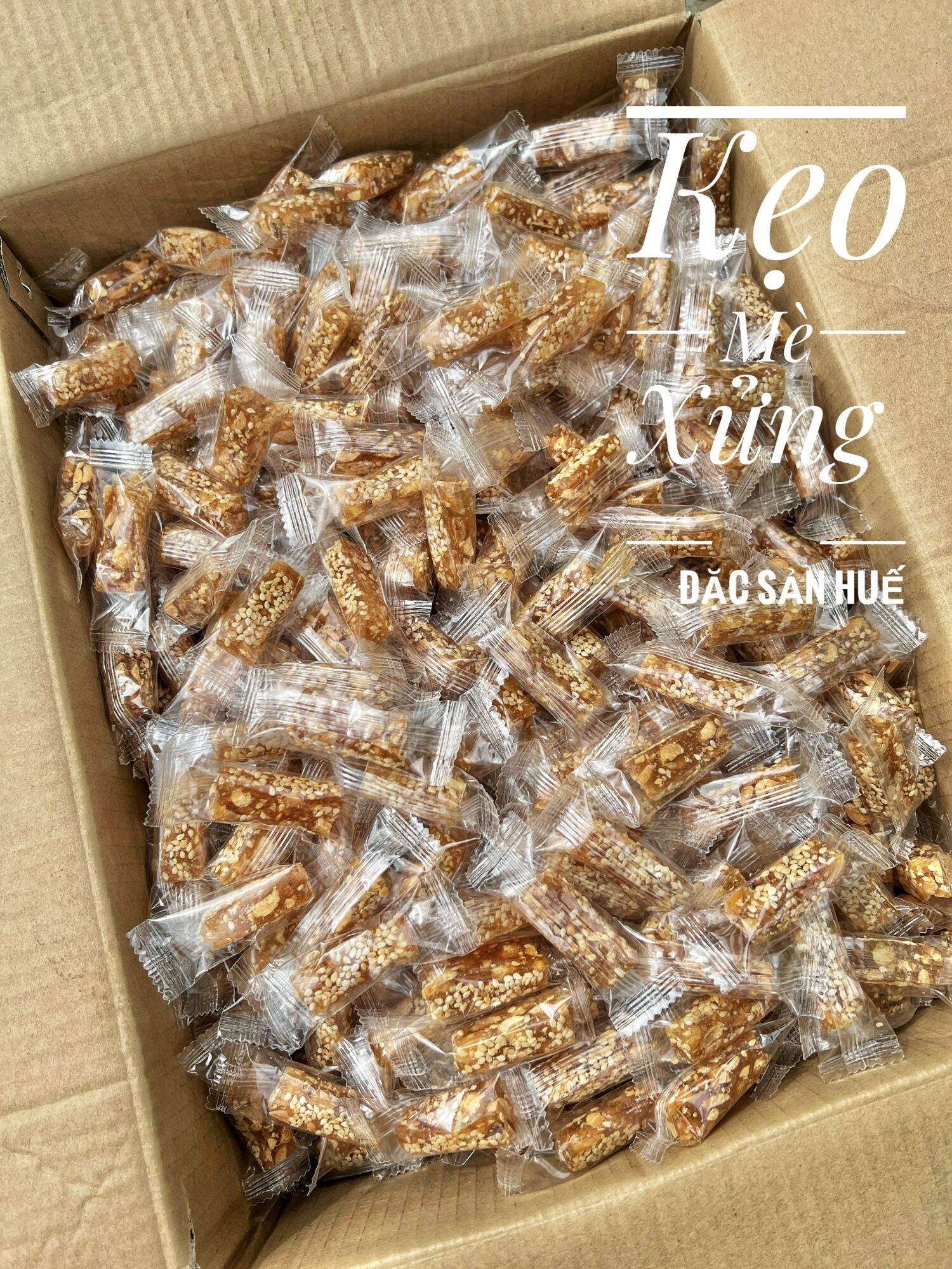 Kẹo mè xửng dẻo nhà làm 1kg