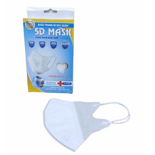 Khẩu trang 5D MASK DUY QUÂN ( hộp 10 chiếc )