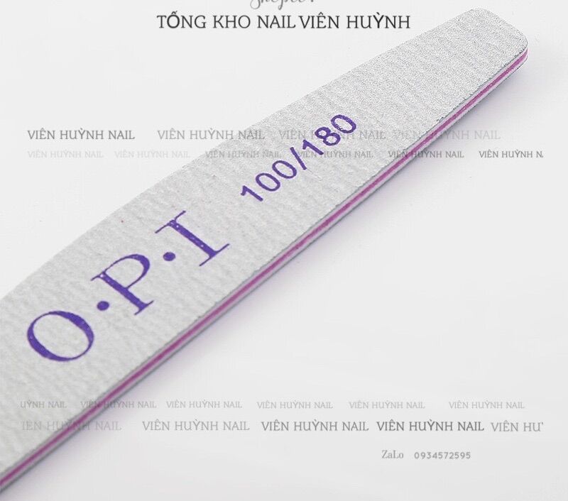 Dũa móng tay opi loại dày 100/180