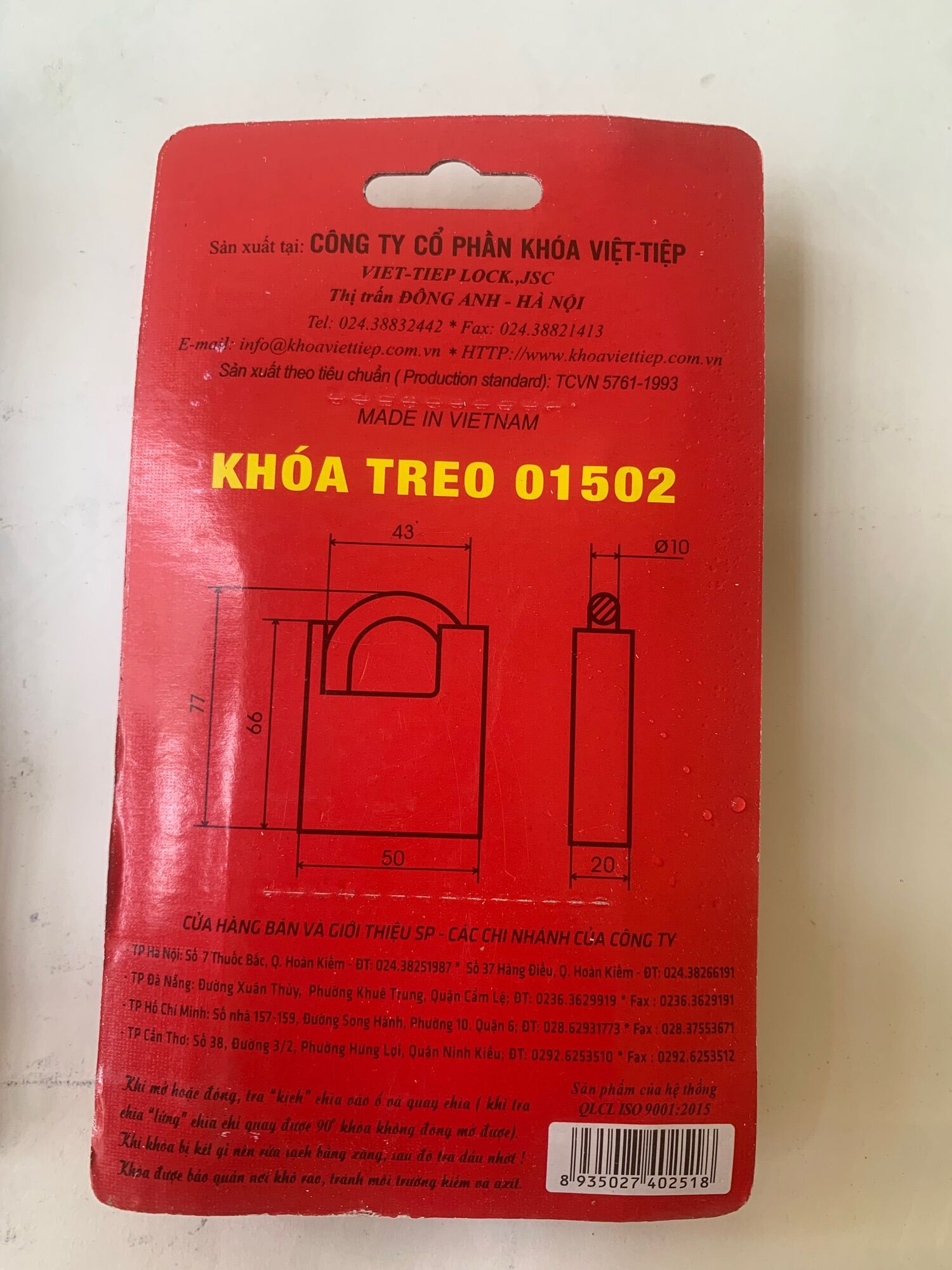 khóa việt Tiệp