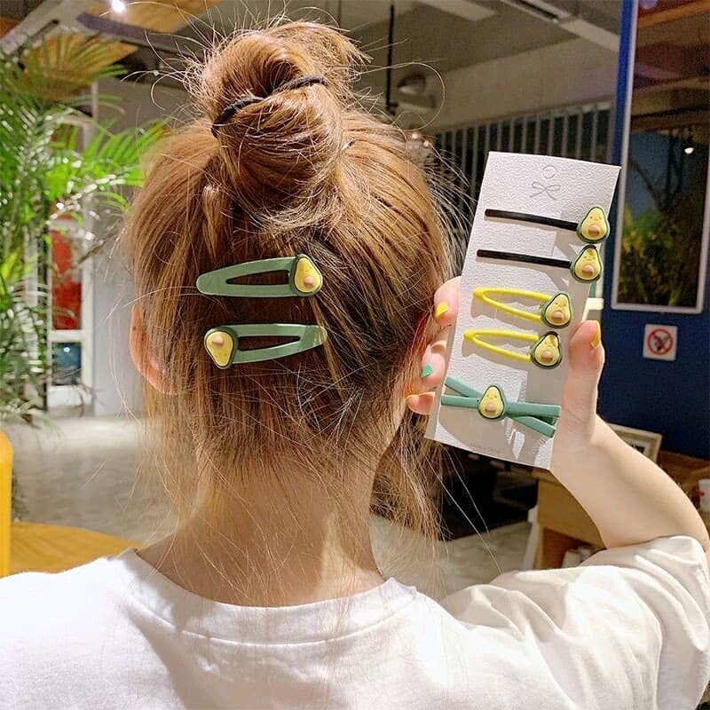 Cột Tóc, Kẹp Tóc Quả Bơ