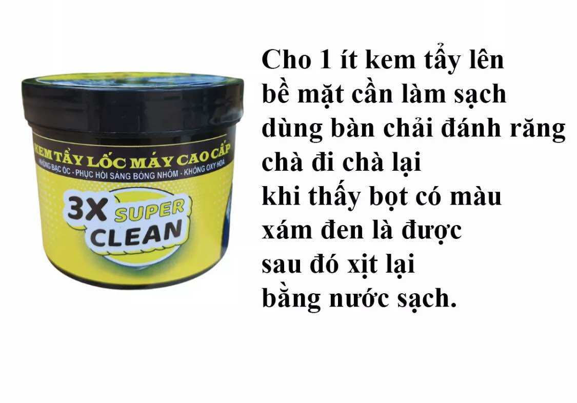 Kem tẩy lóc 3X chính hãng